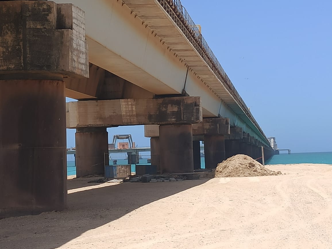 Réparation Structurelle des Chevêtres Wharf de Laâyoune